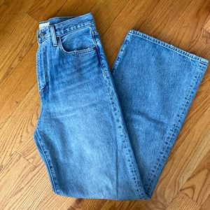ARITZIA Coco high rise wide leg denim
